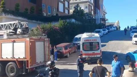 5 yıldızlı otelde yangın paniği: Kazan dairesi alev aldı