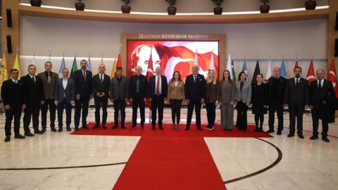 Başkan Vekili Özdemir’e Ümit Özdağ’dan ziyaret