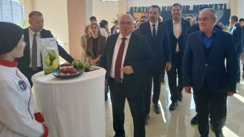 Yerli Malı Haftası kapsamında coğrafi tescilli ürünler sergilendi