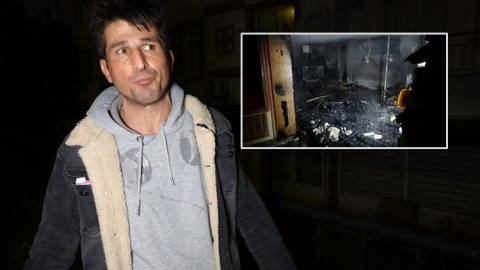 Side'de korkutan bina yangını: Ev sahibi kiracısını suçladı