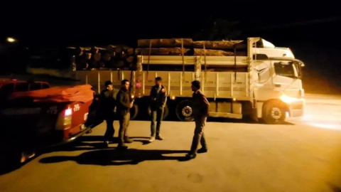Taşağıl Orman İşletme Müdürlüğü ekiplerinden kaçakçılığa geçit yok