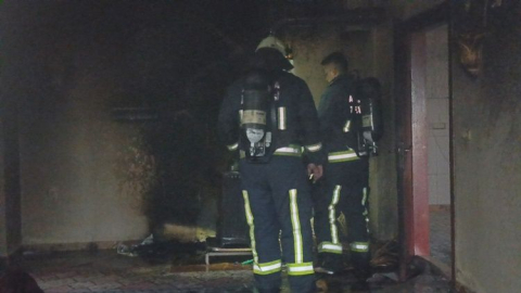 Manavgat Aşağı Işıklar Mahallesi'nde korkutan yangın