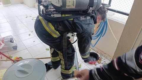 Ocakta unutulan yağ facia getiriyordu: İtfaiye ekipleri seferber oldu