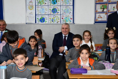 Manavgat'ta 47 bin 505 öğrenci yarıyıl tatiline girdi