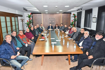 MATSO Başkanı Güngör gazetecilerle buluştu: Yeni hizmet binası ve OSB müjdesi