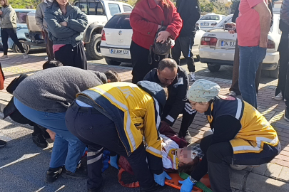 Manavgat NovaMall arkasındaki kavşakta kaza: Aynı aileden 3 kişi yaralandı