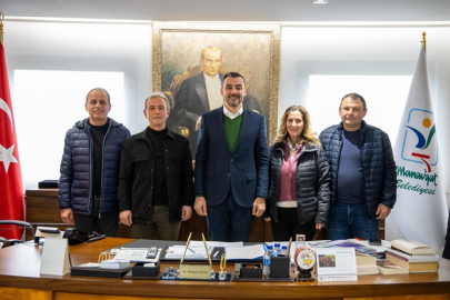 Eğitim-Sen Manavgat Temsilciliği, Başkan Vekili Çiçek’i ziyaret etti