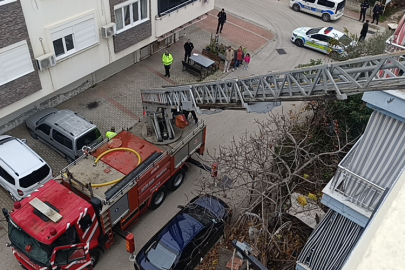Manavgat Şelale Mahallesi’nde korkutan çatı yangını