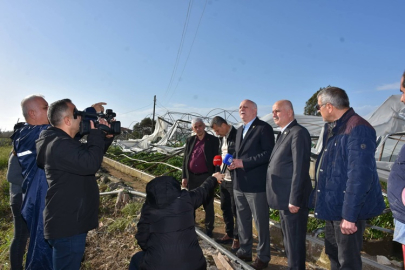 TZOB Genel Başkanı Bayraktar, Manavgat’ta incelemelerde bulundu