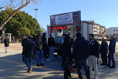 Kazada ölen Kadir Akbulut için arkadaşları lokma dağıttırdı