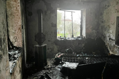 Gebece Mahallesi’ndeki yangın yaşlı kadını uykusunda yakaladı