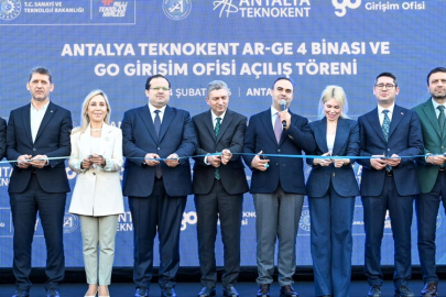 Antalya Teknokent AR-GE 4 Binası ve Girişim Ofisi törenle açıldı