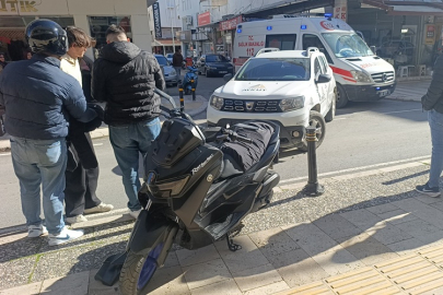 Atatürk Caddesi’nde trafik kazası: 1 yaralı