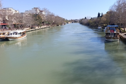 Manavgat Irmağı normale dönüyor
