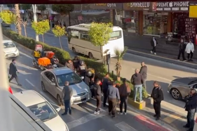 Yayaya yol vermek için durunca arkadan gelen motosiklet çarptı