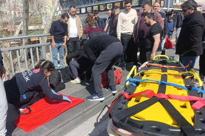 Manavgat Köprüsü’nde motosiklet yayaya çarptı