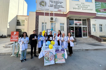 Kanser ve obeziteyle mücadelede farkındalık standı