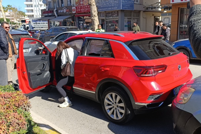 Zübeyde Hanım Caddesi’ndeki zincirleme kaza ucuz atlatıldı