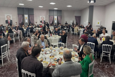 Manavgat AK Parti ailesi iftarda bir araya geldi
