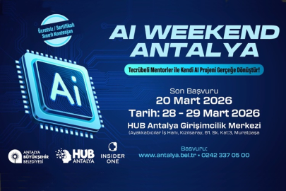 Antalya, AI Weekend Antalya 2026'ya hazırlanıyor