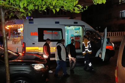 Barbaros Caddesi’ndeki motosiklet kazasında 1 yaralı