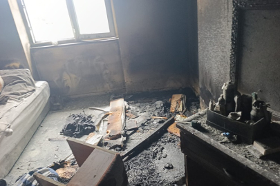 Side’de lojman yangını: İtfaiye büyümesini engelledi