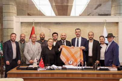 Honamlı Yörükleri Derneği’nden Manavgat Belediyesi’ne ziyaret