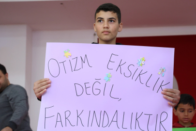 Antalya’da anlamlı etkinlik: Otizm bir eksiklik değil, farklılıktır
