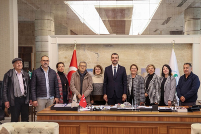 Manavgat Belediye Başkan Vekili Çiçek çevreci projeleri dinledi