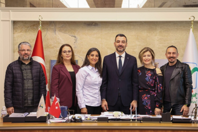 Manavgat BİLSEM Okul Aile Birliği’nden Mehmet Çiçek’e ziyaret