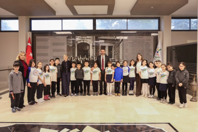 Başkan Vekili Çiçek Manavgat Koleji öğrencilerini ağırladı