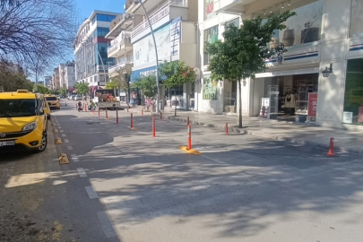 Gülveren Caddesi girişi rahatladı: Dubalama sonrası trafik akışı hızlandı
