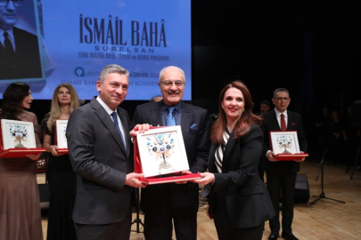 Antalya'da İsmail Baha Sürelsan’a vefa: Ödüller sahiplerini buldu