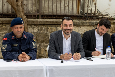 Belediye Başkan Vekili Mehmet Çiçek Side esnafını dinledi