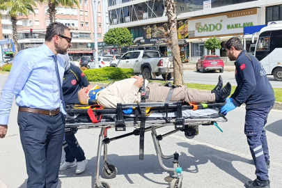 Manavgat Demokrasi Bulvarı'nda motosiklet kazası: 1 yaralı