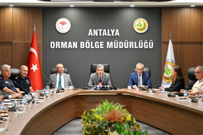 Antalya’da orman yangınlarına karşı sıkı önlemler geliyor