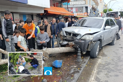 İbrahim Sözen Caddesi'ndeki kazada ortam savaş alanına döndü