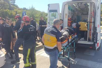 Manavgat Kavaklı Mahallesi’nde iki otomobil çarpıştı: 1 yaralı