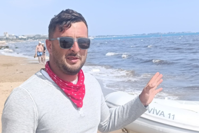 Atık sular Evrenseki sahillerini kahverengiye bürüdü
