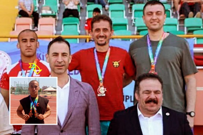 İşitme Engelli Müslüm Berat Aslan Mersin'den derecelerle döndü