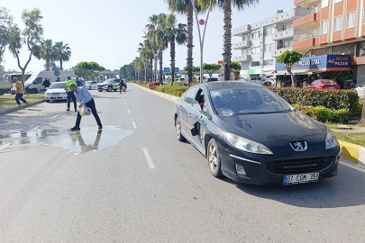 Otomobilin çarptığı yaya başını çarpıp ağır yaralandı