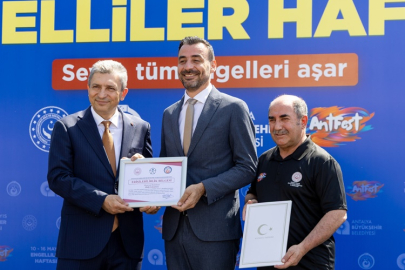 Manavgat Belediyesi erişilebilirlik belgesi kazandı