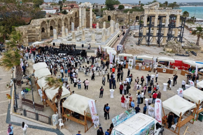 Antalya’nın en kaliteli zeytinyağları Side Antik Kenti’nde ödüllendirildi