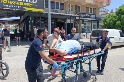 Aşağı Pazarcı Mahallesi’nde motosiklet kazasında 4 yaralı