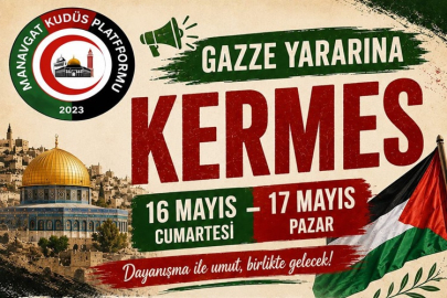Manavgat Kudüs Platformu’ndan Gazze’ye destek kermesi