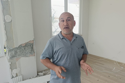 Sarılar Mahallesi'nde apartman sakinleri korku içerisinde yaşıyor
