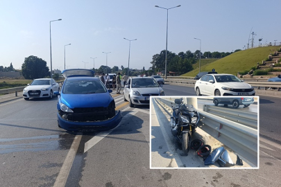 Ani manevra kazaya sebep oldu: 2 yaralı