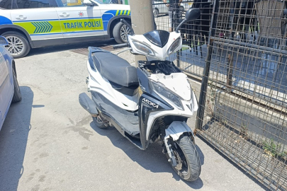 Manavgat Caddesi’nde motosiklet kazası: 1 yaralı