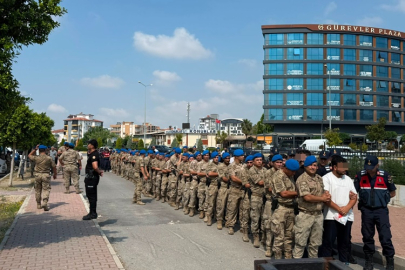 Bahis Operasyonu şüphelileri Serik'te adliyeye sevk edildi